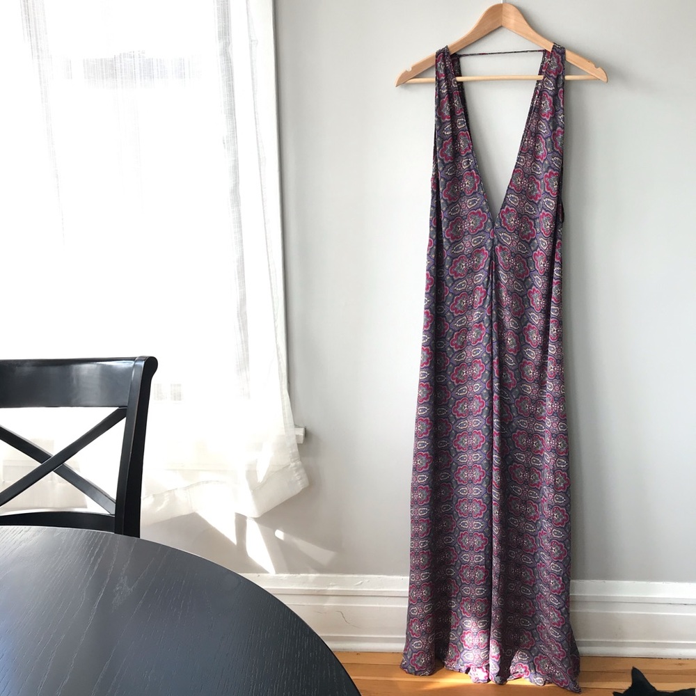 Reformation Paisley Maxi Dress